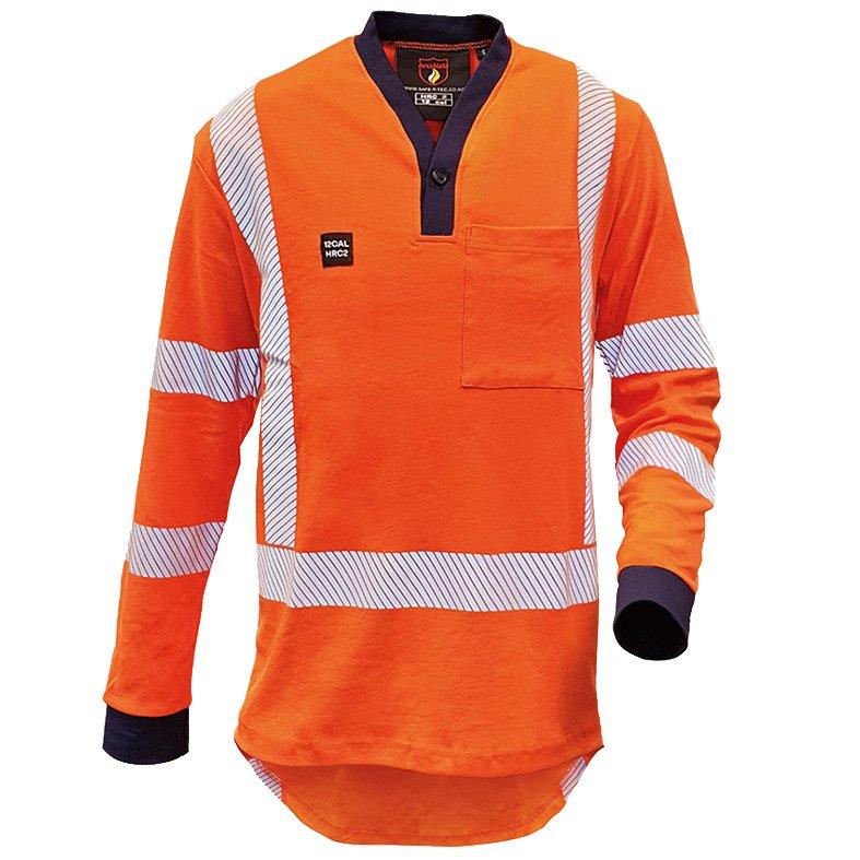 Fr Poloshirt 240Gsm Cotton, Orange Ttmc, 12 Cal-Size L