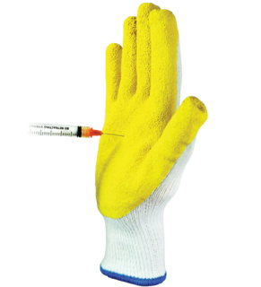 Needle Stick Gloves Medium - Pair - Komodo